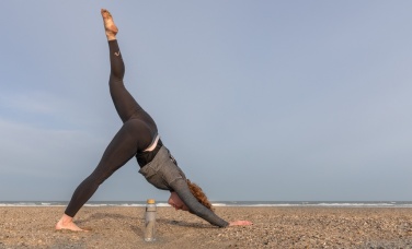 Logotrade advertising product picture of: Impact borosilicate glass bottle with bamboo lid