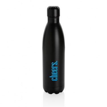 Logo trade promotional items picture of: Solid colour vacuum stainless steel bottle 750ml
