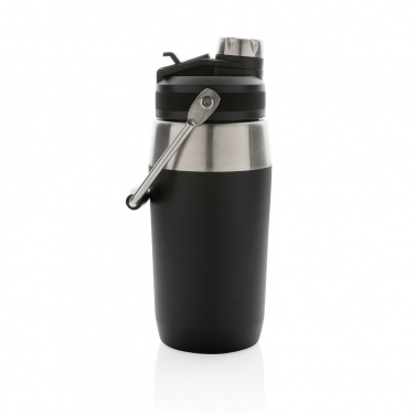 Logo trade promotional giveaways picture of: Vacuum stainless steel dual function lid bottle 500ml