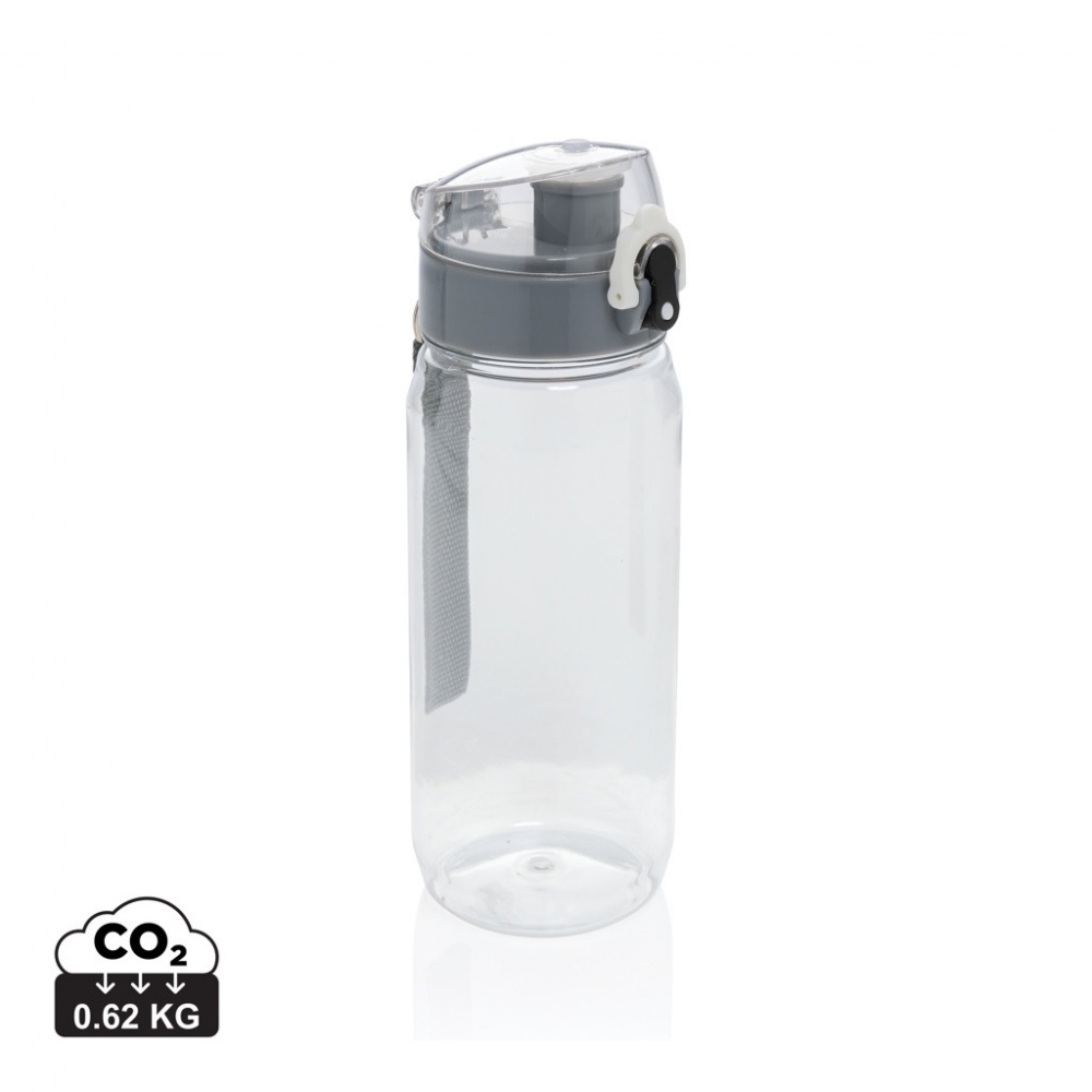 Logotrade promotional product image of: Yide RCS Recycled PET leakproof lockable waterbottle 600ml