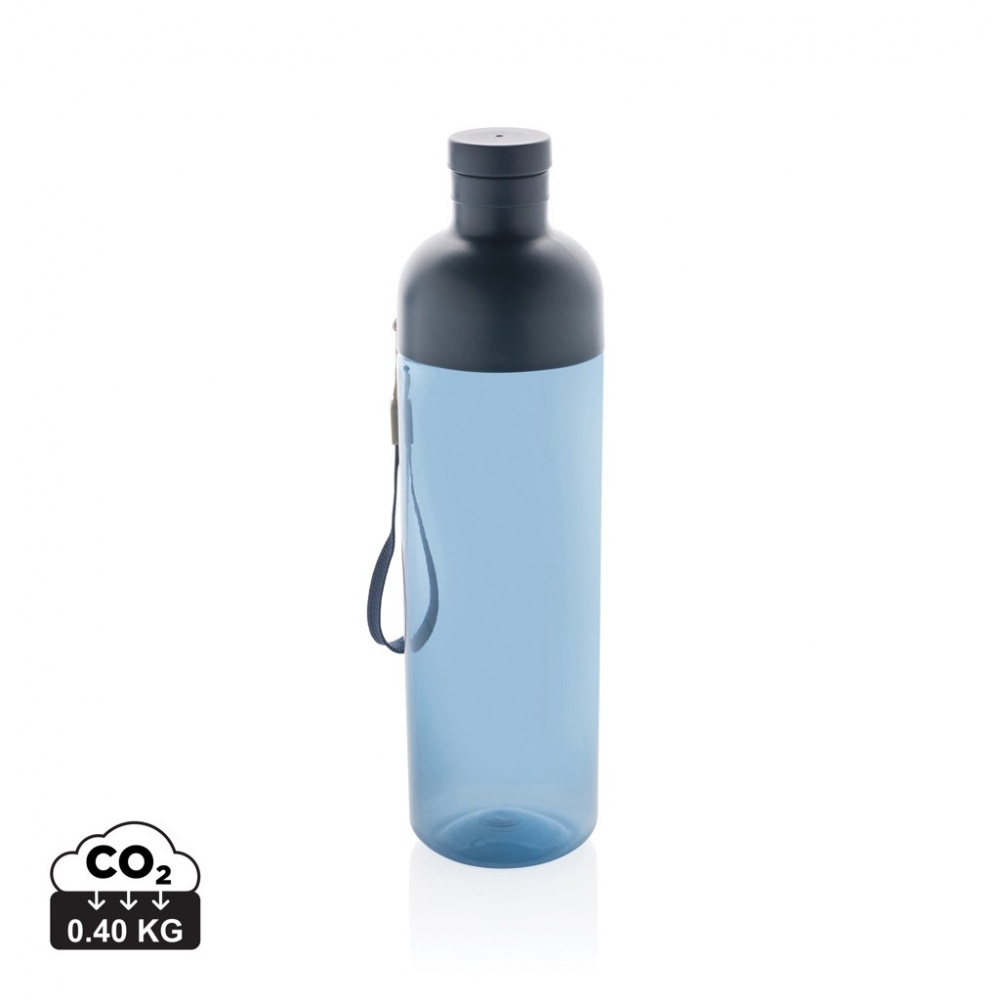 Logo trade promotional giveaways image of: Impact RCS recycled PET leakproof water bottle 600ml