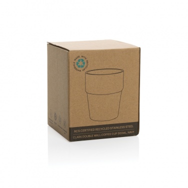Logotrade promotional item image of: Clark RCS double wall coffee cup 300ML