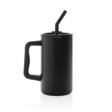 Logotrade promotional merchandise picture of: Cube RCS certified recycled steel mug 800ml