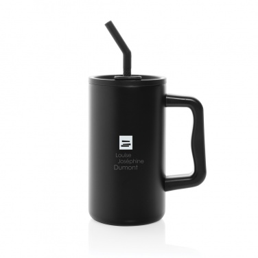 Logotrade promotional products photo of: Cube RCS certified recycled steel mug 800ml