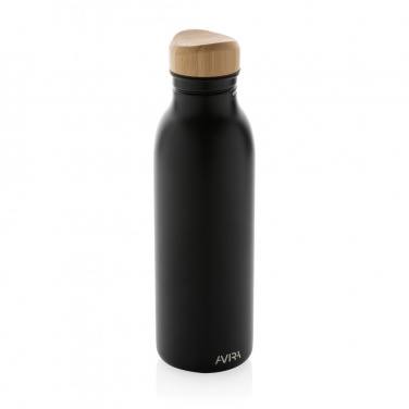 Logo trade promotional gifts picture of: Avira Alcor RCS Re-steel single wall water bottle 600 ML