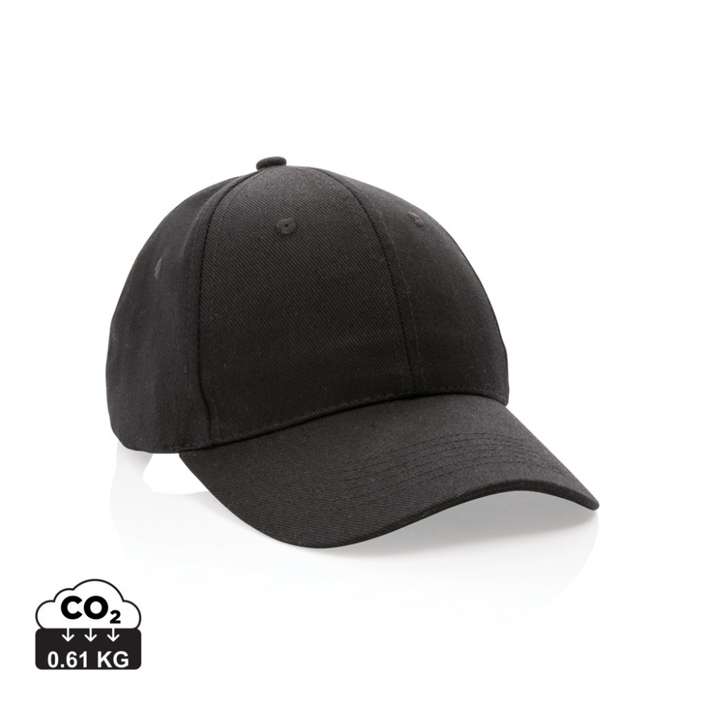 Logotrade promotional product picture of: Impact 6 panel 280gr Recycled cotton cap with AWARE™ tracer