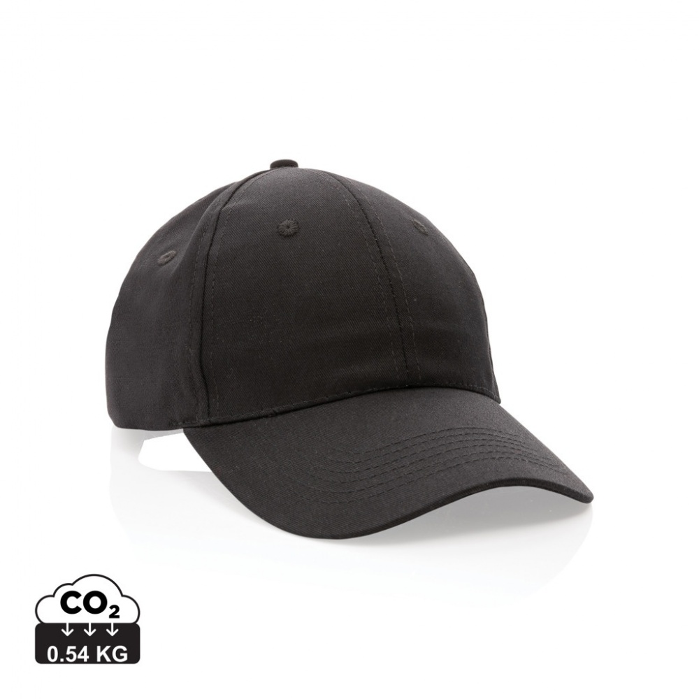 Logotrade corporate gifts photo of: Impact 6 panel 190gr Recycled cotton cap with AWARE™ tracer
