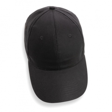 Logo trade corporate gifts picture of: Impact 6 panel 190gr Recycled cotton cap with AWARE™ tracer