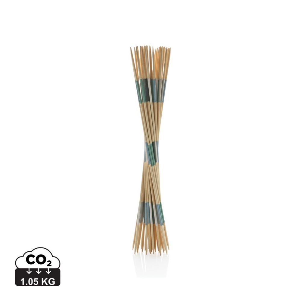 Logo trade promotional giveaways image of: Bamboo giant mikado set