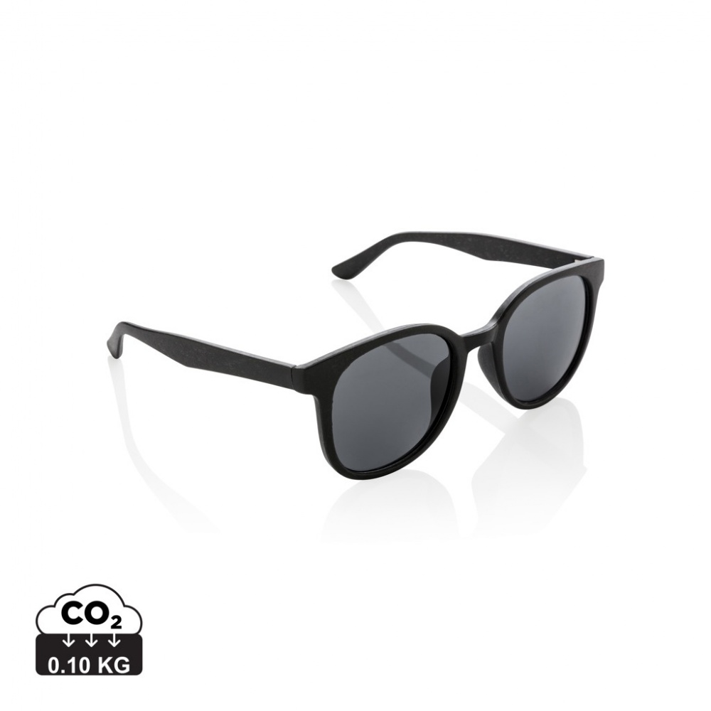 Logo trade promotional merchandise photo of: Wheat straw fibre sunglasses