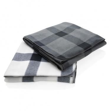 Logotrade corporate gift image of: Soft plaid fleece blanket