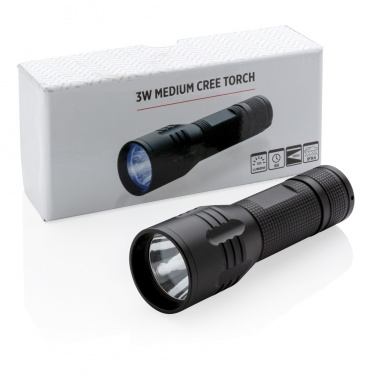 Logotrade promotional item picture of: 3W medium CREE torch
