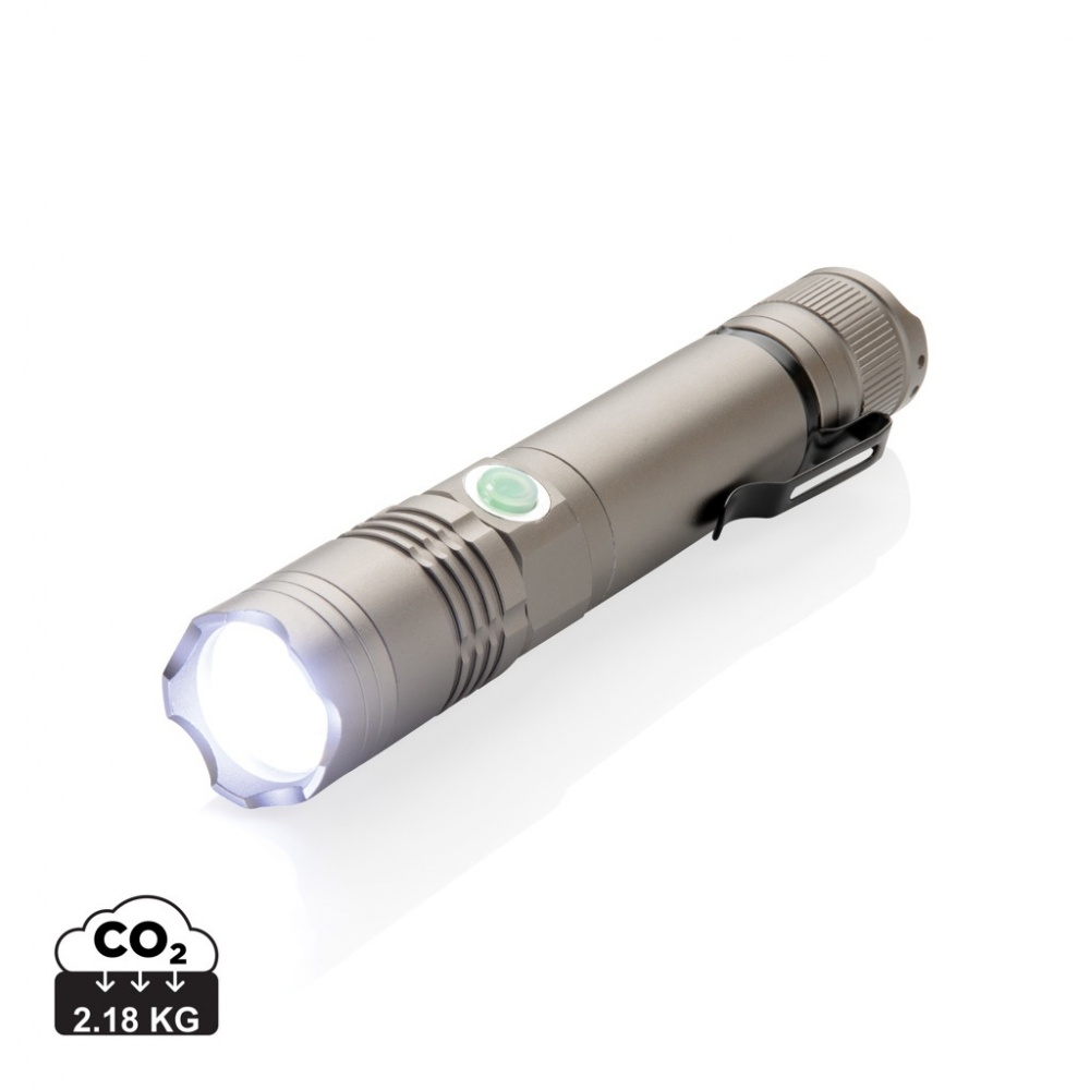 Logotrade promotional item picture of: Rechargeable 3W flashlight