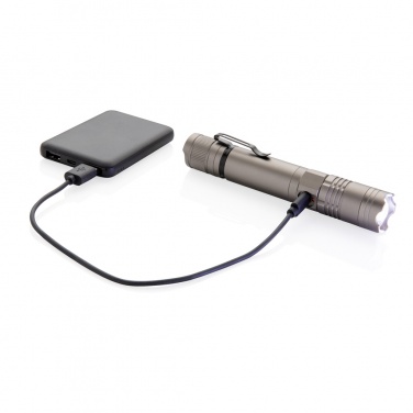 Logotrade corporate gift image of: Rechargeable 3W flashlight
