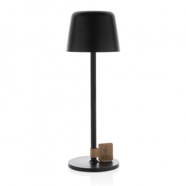 Logotrade corporate gift picture of: Zenic RCS recycled plastic USB re-chargable table lamp