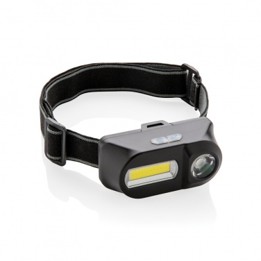 Logo trade promotional giveaways image of: COB and LED headlight
