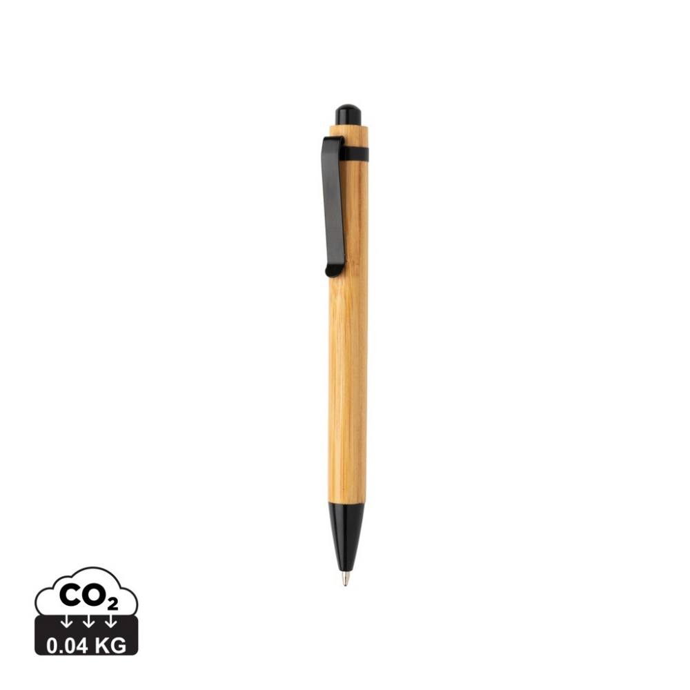 Logo trade promotional products picture of: Bamboo pen