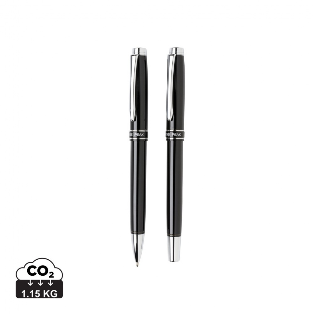Logo trade promotional merchandise photo of: Heritage pen set