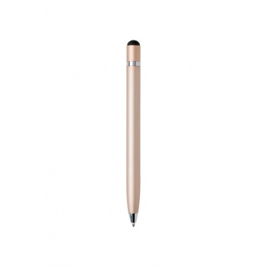 Logo trade promotional products image of: Simplistic metal pen