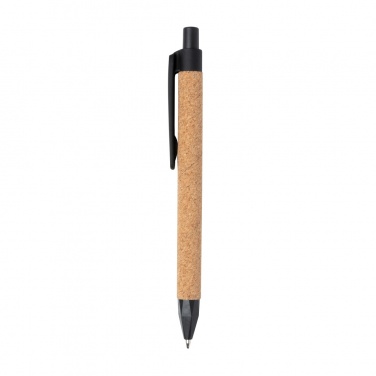 Logotrade promotional product picture of: Write wheatstraw and cork pen
