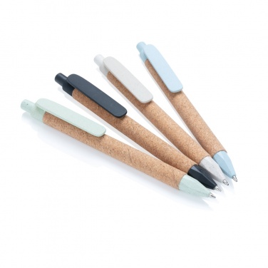 Logotrade advertising product picture of: Write wheatstraw and cork pen