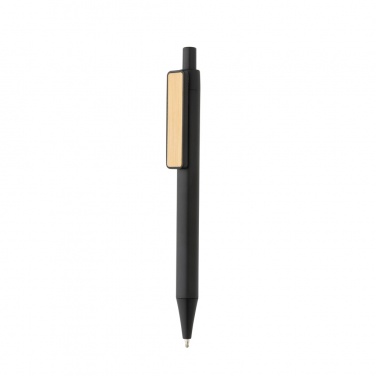 Logo trade advertising products image of: GRS RABS pen with bamboo clip