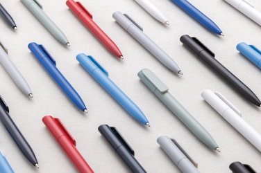 Logo trade promotional giveaway photo of: Pocketpal GRS certified recycled ABS mini pen