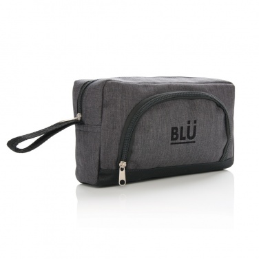 Logo trade promotional product photo of: Classic two tone toiletry bag