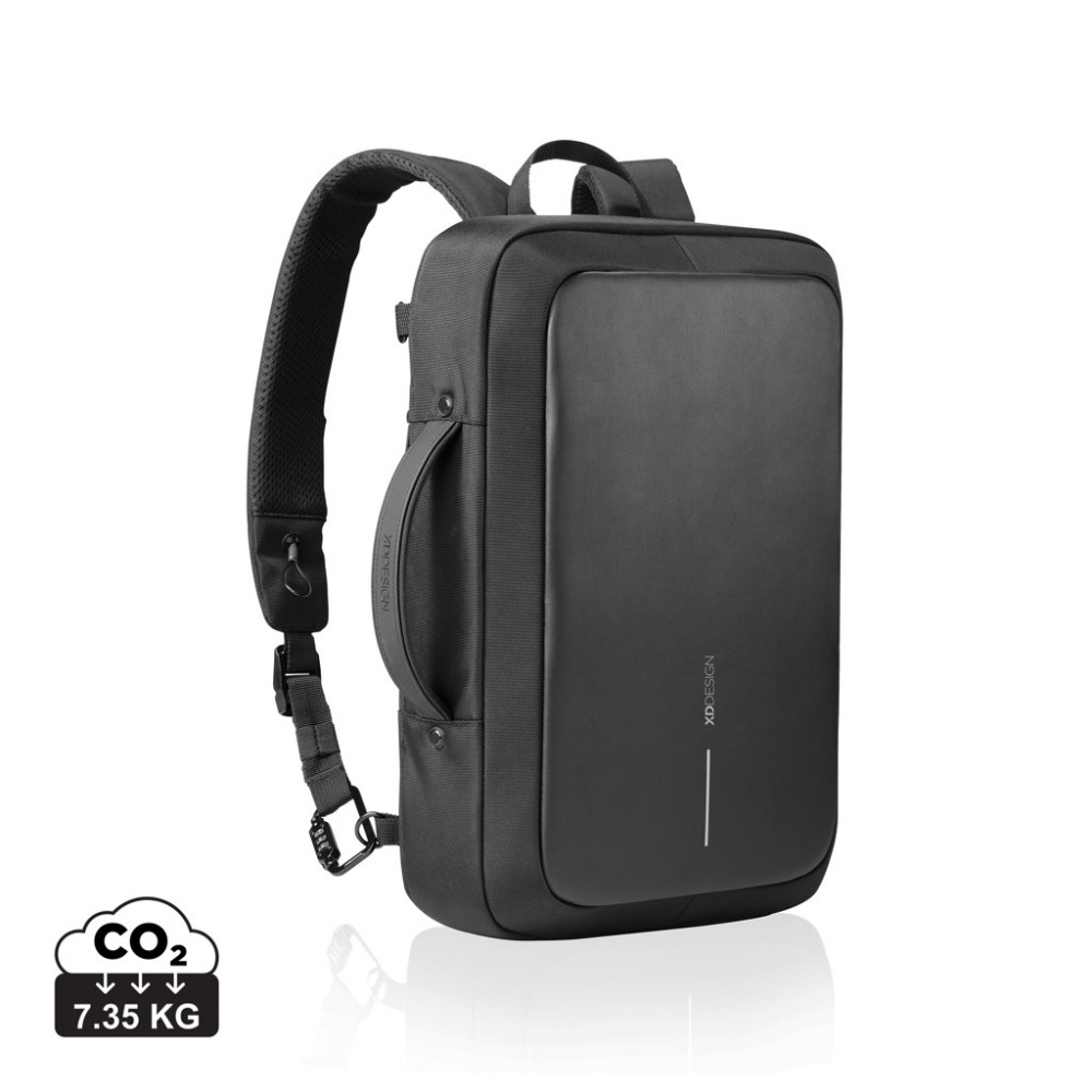 Logo trade business gift photo of: Bobby Bizz 2.0 anti-theft backpack & briefcase