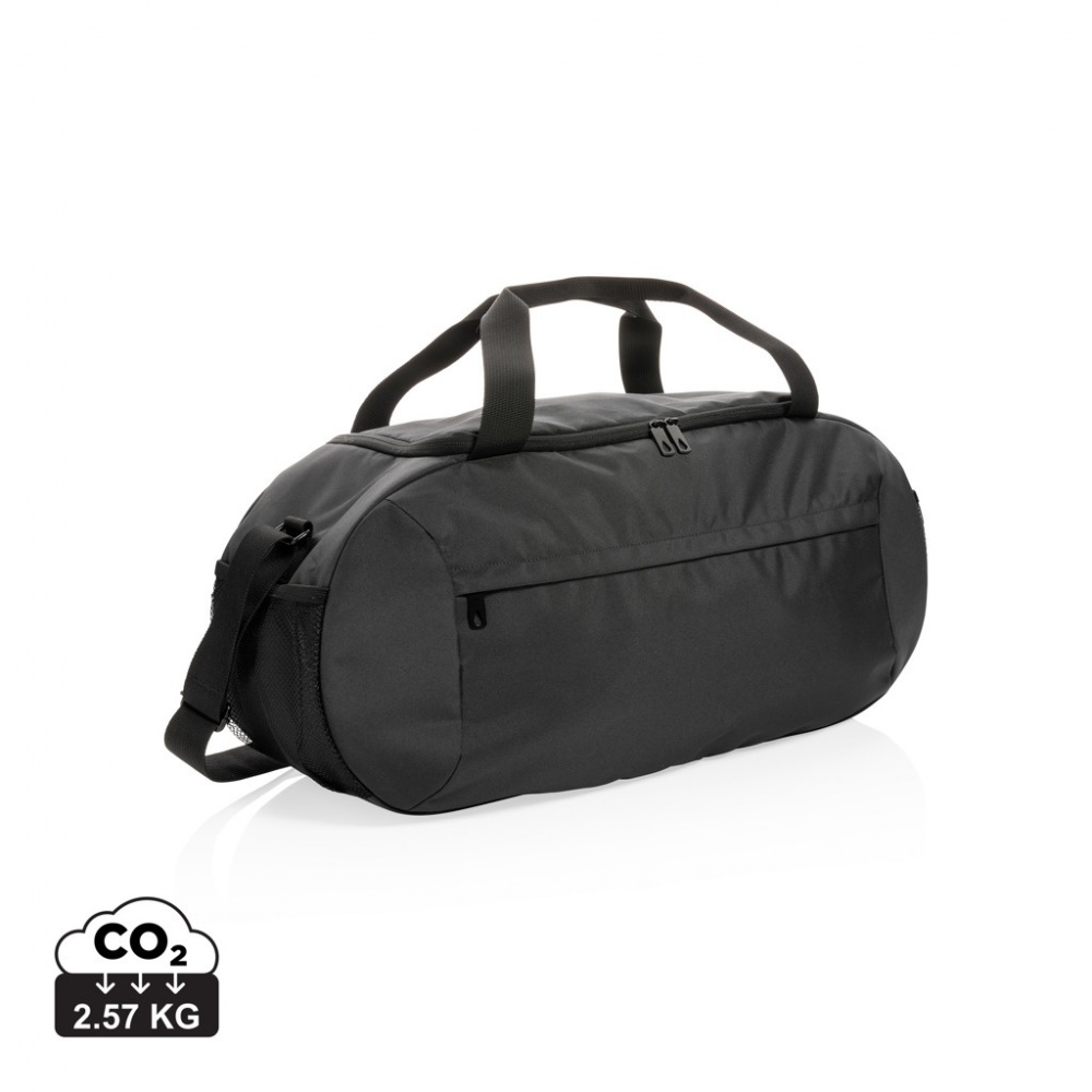 Logotrade promotional giveaway picture of: Impact AWARE™ RPET modern sports duffel
