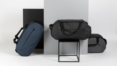 Logo trade business gifts image of: Impact AWARE™ RPET modern sports duffel