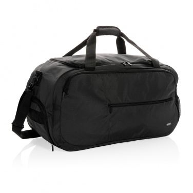 Logotrade promotional gift picture of: Swiss Peak AWARE™ RPET sports duffel bag