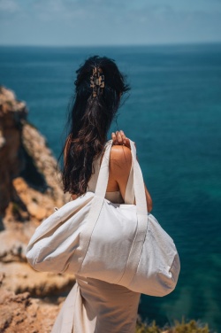 Logotrade advertising products photo of: Impact Aware™ 285gsm rcanvas duffel bag undyed