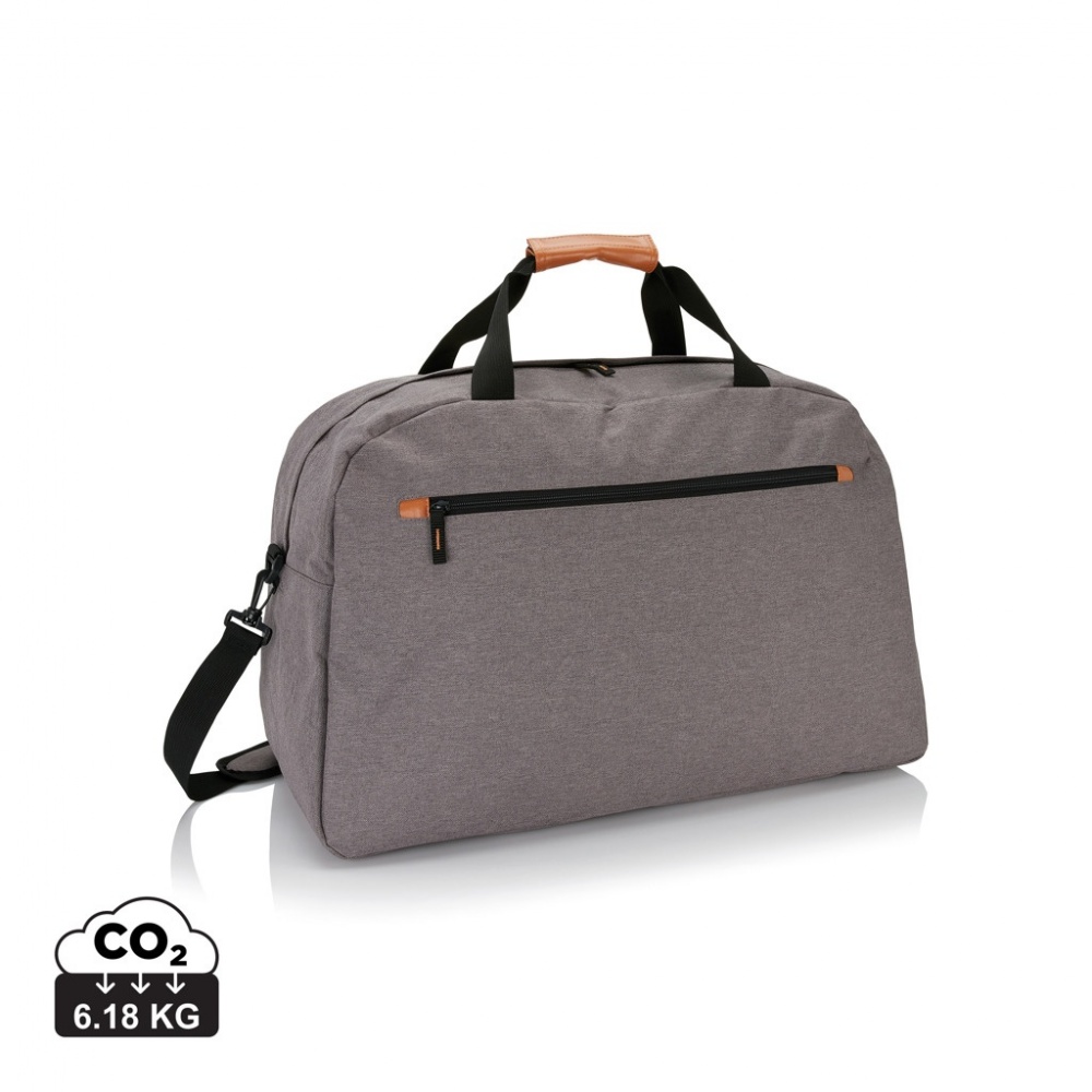 Logotrade advertising products photo of: Fashion duo tone travel bag