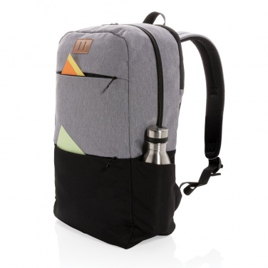 Logotrade promotional merchandise image of: Modern 15.6" USB & RFID laptop backpack PVC free