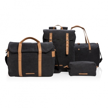 Logotrade promotional giveaway image of: Canvas travel/weekend bag PVC free