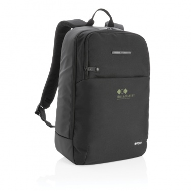 Logo trade promotional giveaways picture of: Swiss Peak laptop backpack with UV-C steriliser pocket