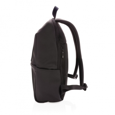 Logotrade corporate gift image of: Smooth PU 15.6"laptop backpack