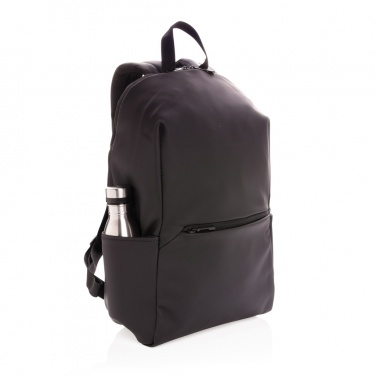 Logotrade promotional item picture of: Smooth PU 15.6"laptop backpack