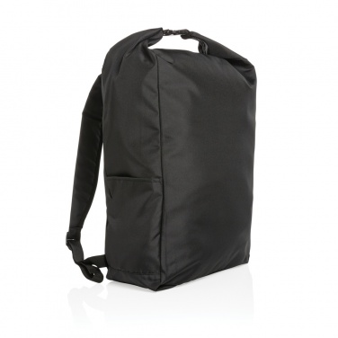 Logotrade promotional item image of: Impact AWARE™ RPET lightweight rolltop backpack