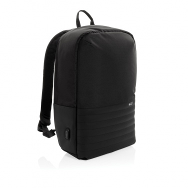 Logotrade corporate gift image of: Swiss Peak AWARE™ RFID anti-theft 15.6'' laptop backpack