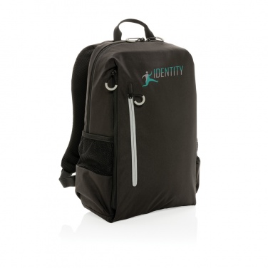 Logo trade advertising products image of: Impact AWARE™ Lima 15.6' RFID laptop backpack
