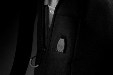 Logotrade promotional giveaways photo of: Swiss Peak AWARE™ RFID and USB A laptop backpack