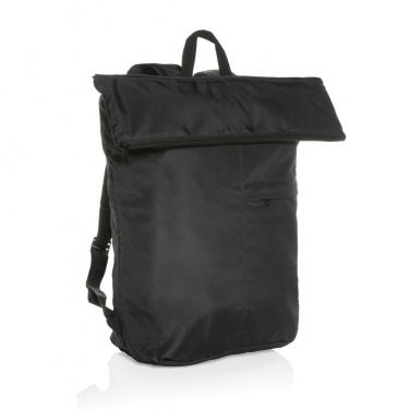 Logo trade advertising products image of: Dillon AWARE™ RPET lightweight foldable backpack