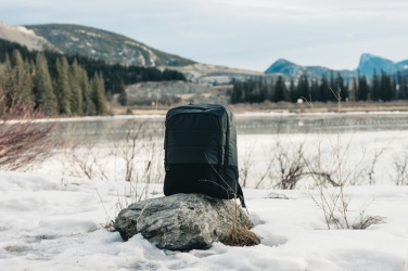 Logotrade promotional giveaway image of: Armond AWARE™ RPET 15.6 inch deluxe laptop backpack