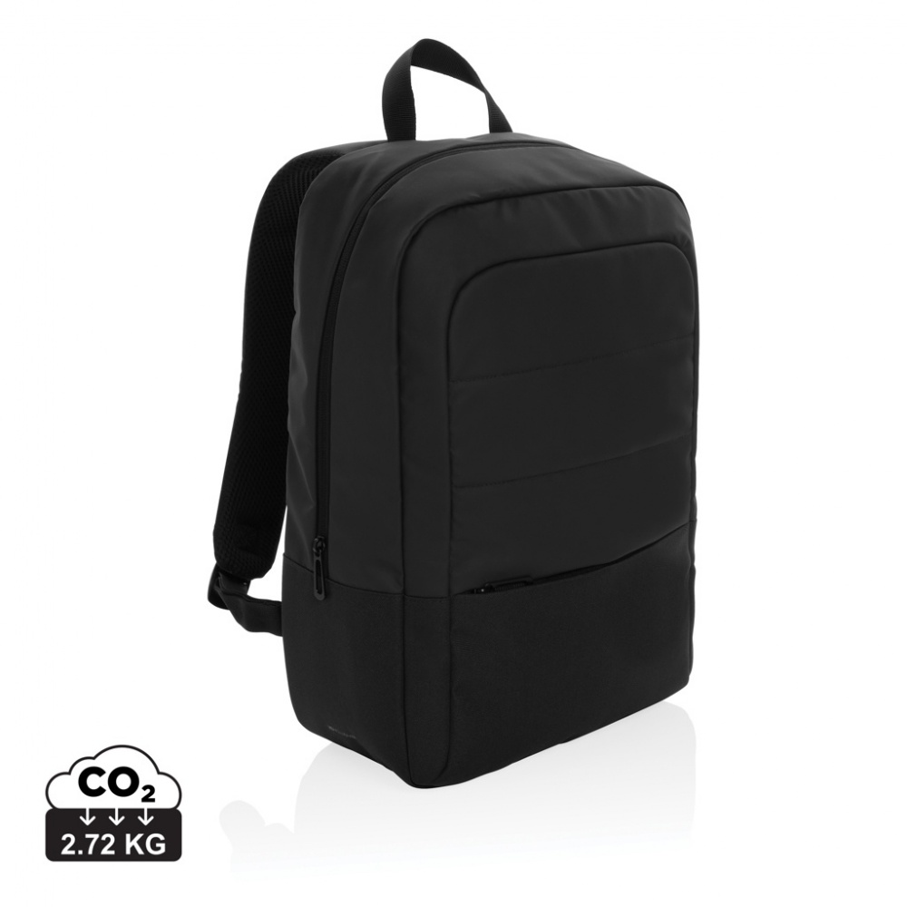 Logotrade promotional merchandise picture of: Armond AWARE™ RPET 15.6 inch standard laptop backpack