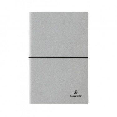 Logotrade promotional product picture of: A5 recycled leather notebook