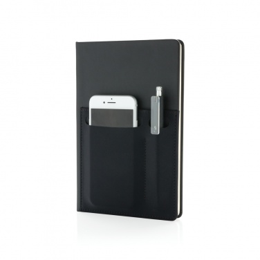 Logotrade advertising products photo of: A5 Deluxe notebook with smart pockets