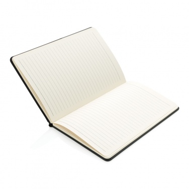 Logo trade promotional gifts image of: A5 Deluxe notebook with smart pockets