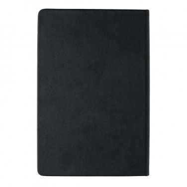 Logo trade promotional product photo of: A5 Deluxe notebook with smart pockets